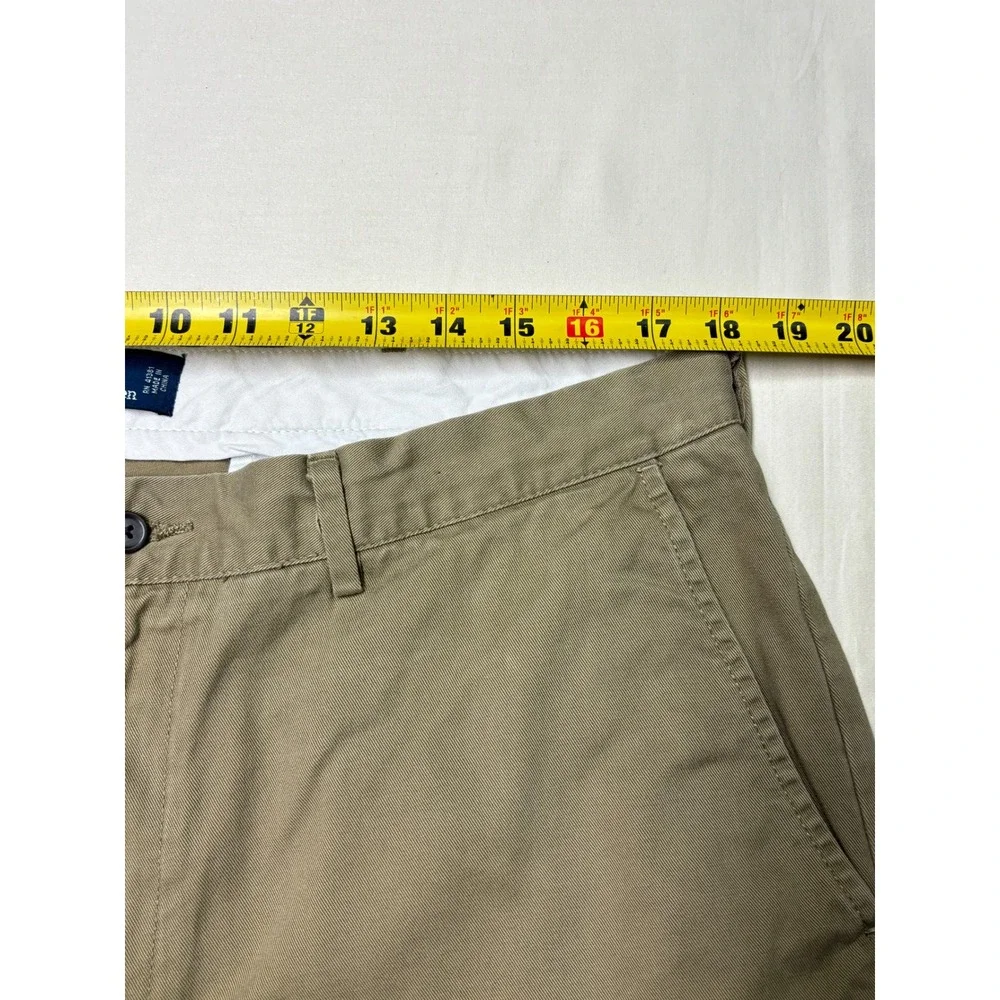 Vintage Polo Ralph Lauren Mens Classic Chino‎ Pants 38/32 Cotton Khaki Casual